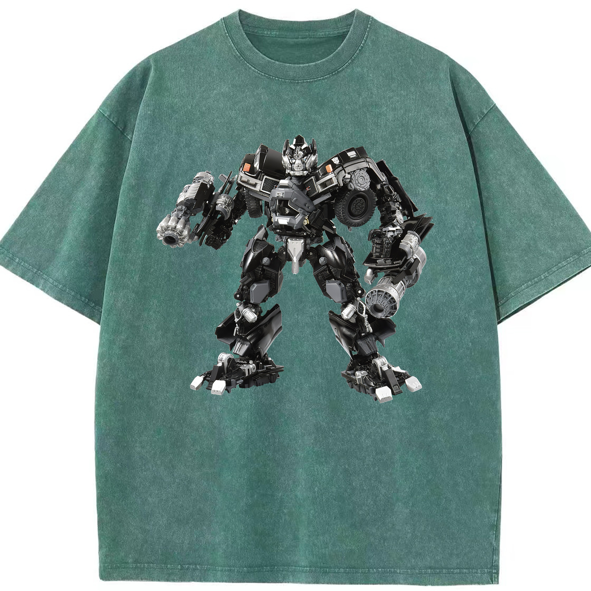 （画像用） Transformers トランスフォーマー 綿100% ヴィンテージ風 半袖Tシャツ（フロントプリント）